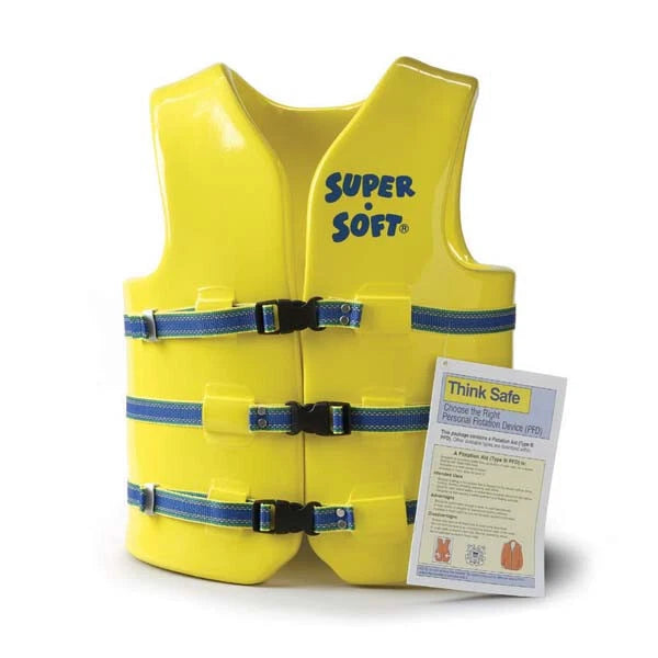 Super Soft USCGA Ski Vest for Texas Recreation (Adult, Medium)