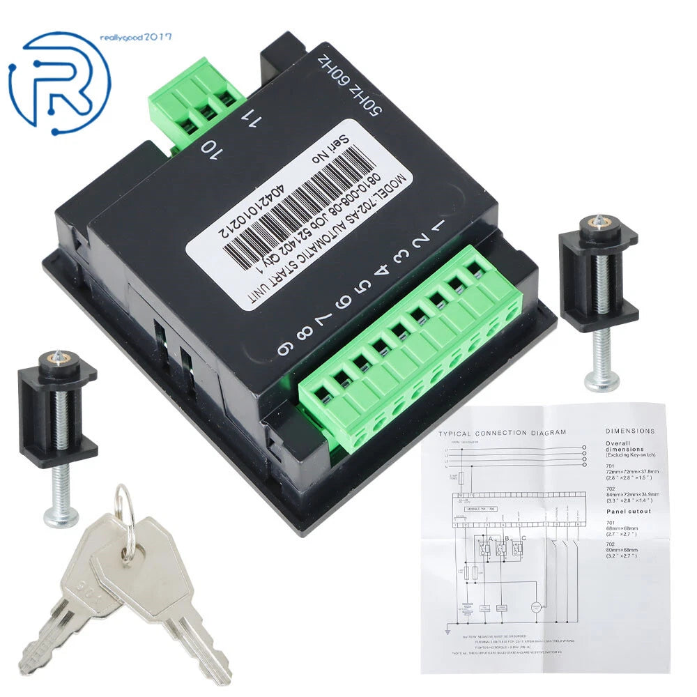 Auto Start Controller for Genset Generator (DSE702AS)