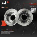 Rear Disc Brake Rotors for Chrysler Sebring Dodge Avenger (2007–2010)