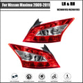Tail Light Assembly Set for Nissan Maxima (2009–2011) Chrome Halogen