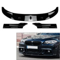Bumper Lip Spoiler Splitter for BMW 5 Series F10 F11 M Sport (2011-2017)