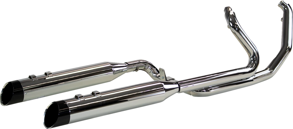 2-into-1-into-2 Dominator-SR Exhaust System for - Chrome