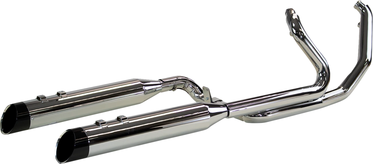 2-into-1-into-2 Dominator-SR Exhaust System for - Chrome