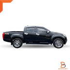 Silver Visor Rain Shield Wind Deflector for Isuzu D-Max (2012-2019)