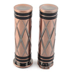 1" Chrome Handlebar Hand Grips for Harley Touring Dyna Sportster XL883 1200