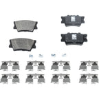 Brake Disc and Pad Kit for Toyota RAV4 (2006–2018) Ceramic Front and Rear