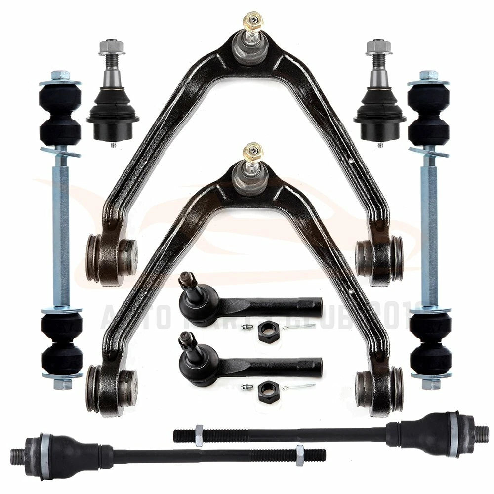 Set of 10 Ball Joints Front Suspension Kit for Cadillac Escalade, Silverado