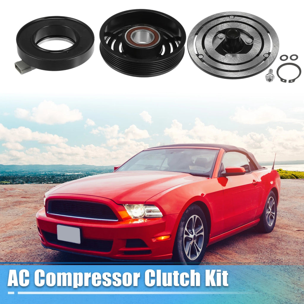 Set of 1 AC Compressor Clutch for Ford Mustang 3.8L (1994–2004)