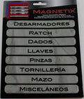 Magnetic Tool Box Labels for Snap-On Craftsman Matco Mac Ratchet Socket Wrench