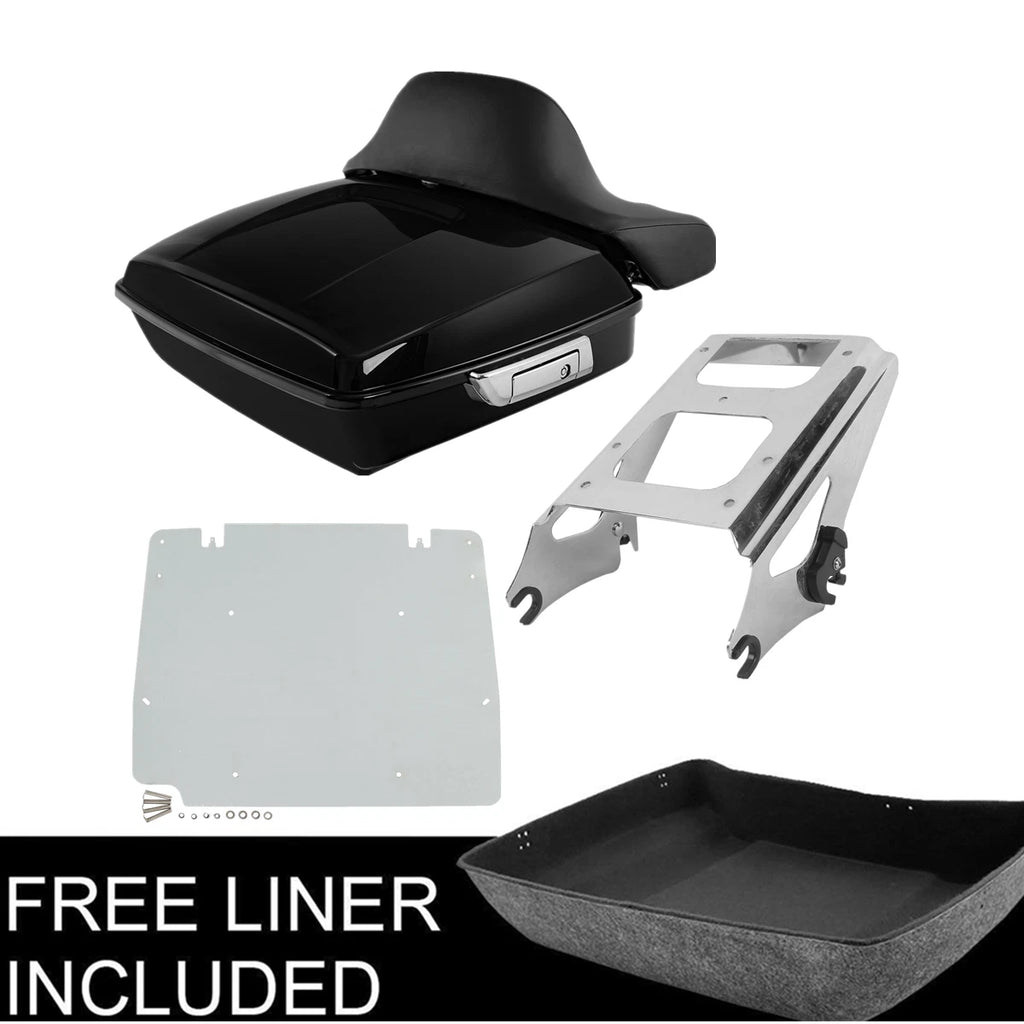 Trunk Pad Mount Rack Plate for Harley Street Electra Glide (2009–2013)