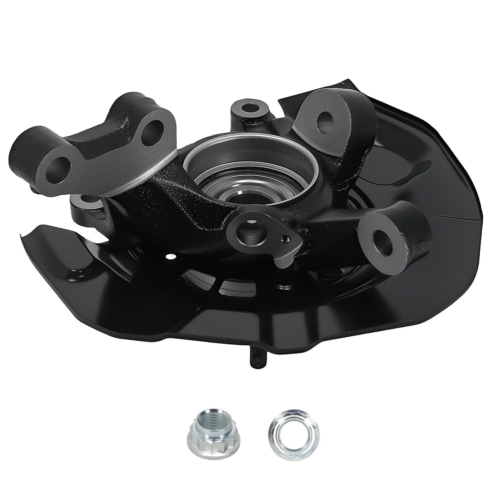 Driver Side Steering Knuckle & Hub for Toyota Sienna (2004–2010) AWD