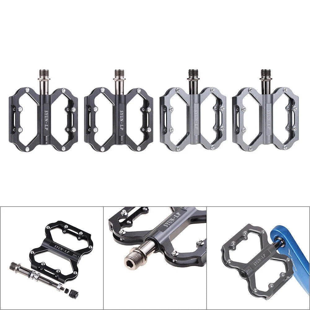 3X Anti-Skid Alloy Pedals for MTB Road Bicycles