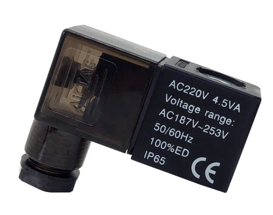 Air Pneumatic Solenoid Valve Coil for 220VAC Systems (9mm Dia)