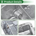 Engine Oil Pan for Mercedes Benz CL55 (2000-2006) - Aluminum Silver Tone, 1 Pc