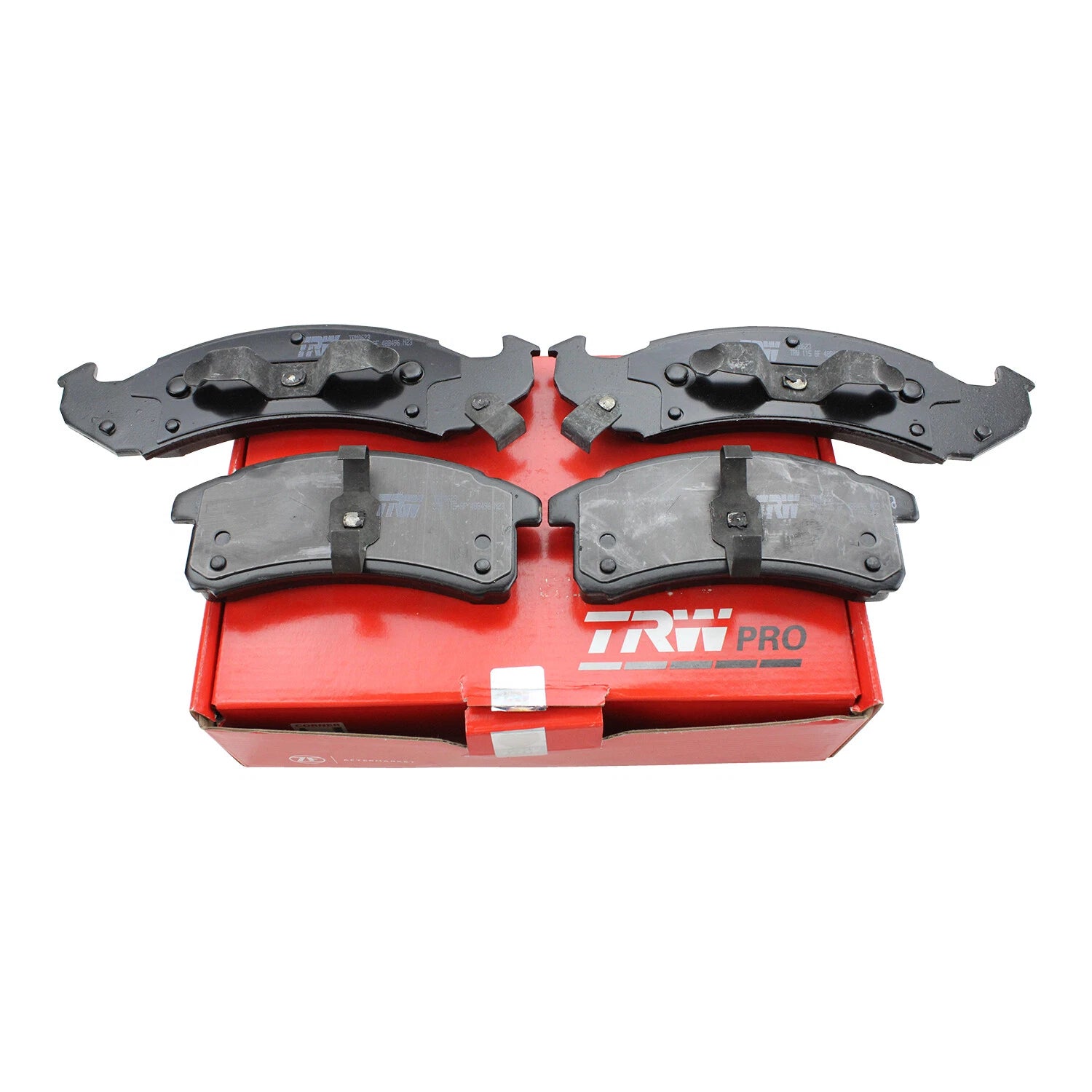 Set of 4 TRW Pro Front Metallic Brake Pads for Buick Oldsmobile Pontiac Chevy Cadillac