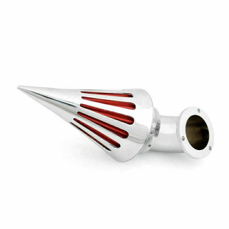 Chrome Spike Air Cleaner Intake Filter for Harley EFI Twin Cam Softail (2000–2017)