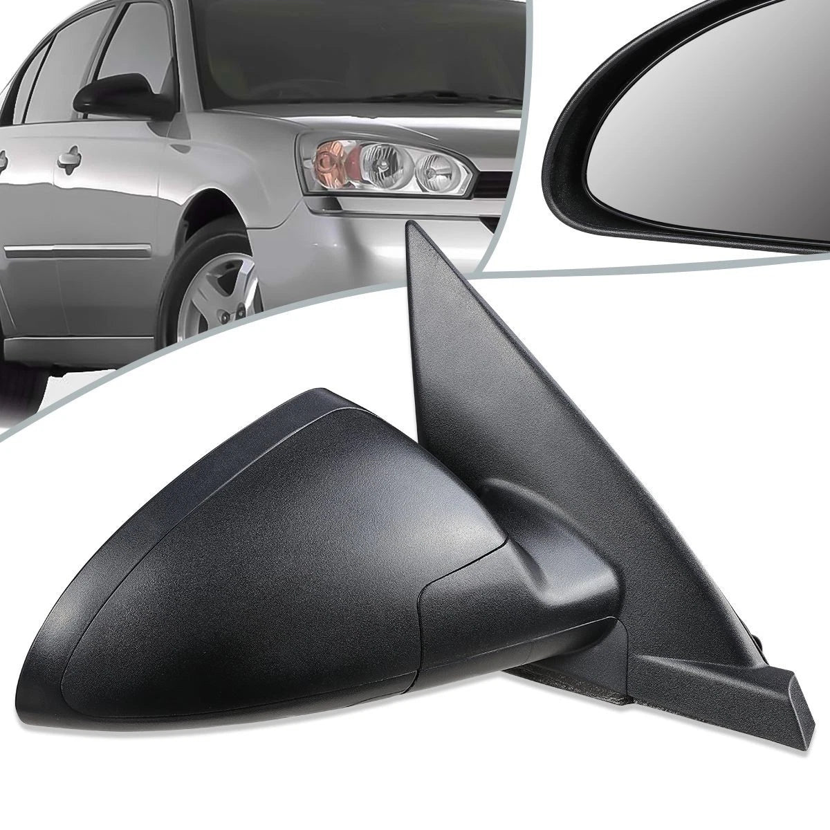 OE Style Powered Side View Door Mirror Right for Chevy Malibu (2004–2008) GM1321287