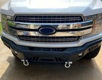 Front Bumper with LED Light D-Rings for Ford F-150 (2018-2020)