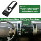 Central Control Gear Shift Panel Trim Cover for Toyota Prius (2016–2023)