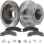 Disc Brake Rotor and Pad Kit for Chevrolet Silverado 3500 HD (2011–2015)