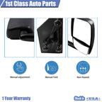 Right Manual Folding Mirror for Chevrolet Express 1500 GMC Savana (2003–2017)