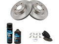Front Brake Pad and Rotor Kit for Mazda 3 (2014–2018) JS542QV