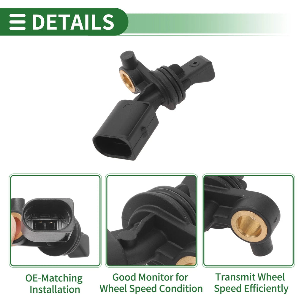 ABS Wheel Speed Sensor No.2H0927808A for Volkswagen Amarok (2010–2023)