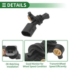 ABS Wheel Speed Sensor No.2H0927808A for Volkswagen Amarok (2010–2023)