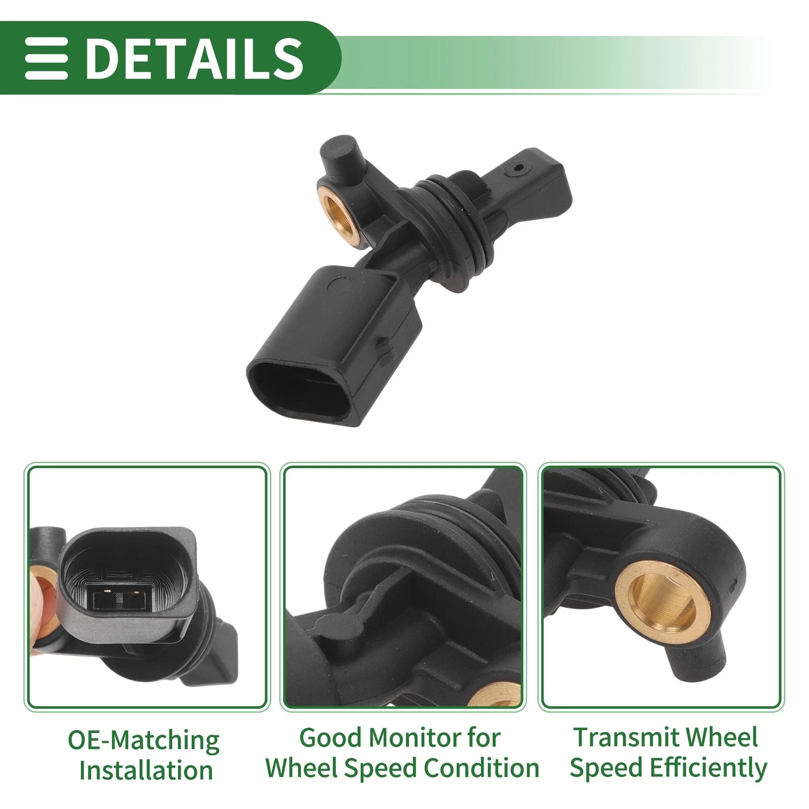 ABS Wheel Speed Sensor No.2H0927808A for Volkswagen Amarok (2010–2023)