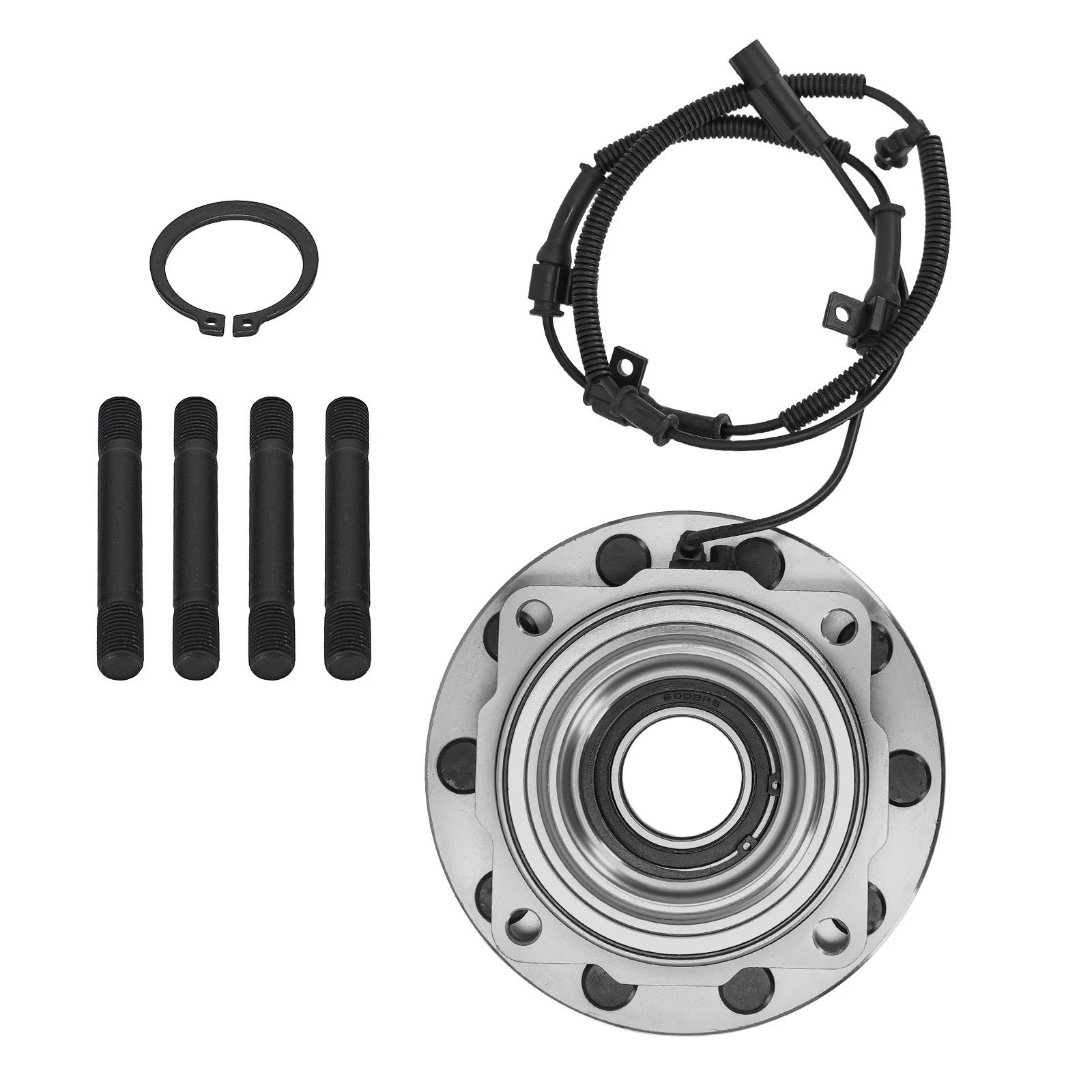 Set of 2 Front LH RH Wheel Hub Assembly for Ford F-450 F-550 (2008–2016) 515133 WE60624
