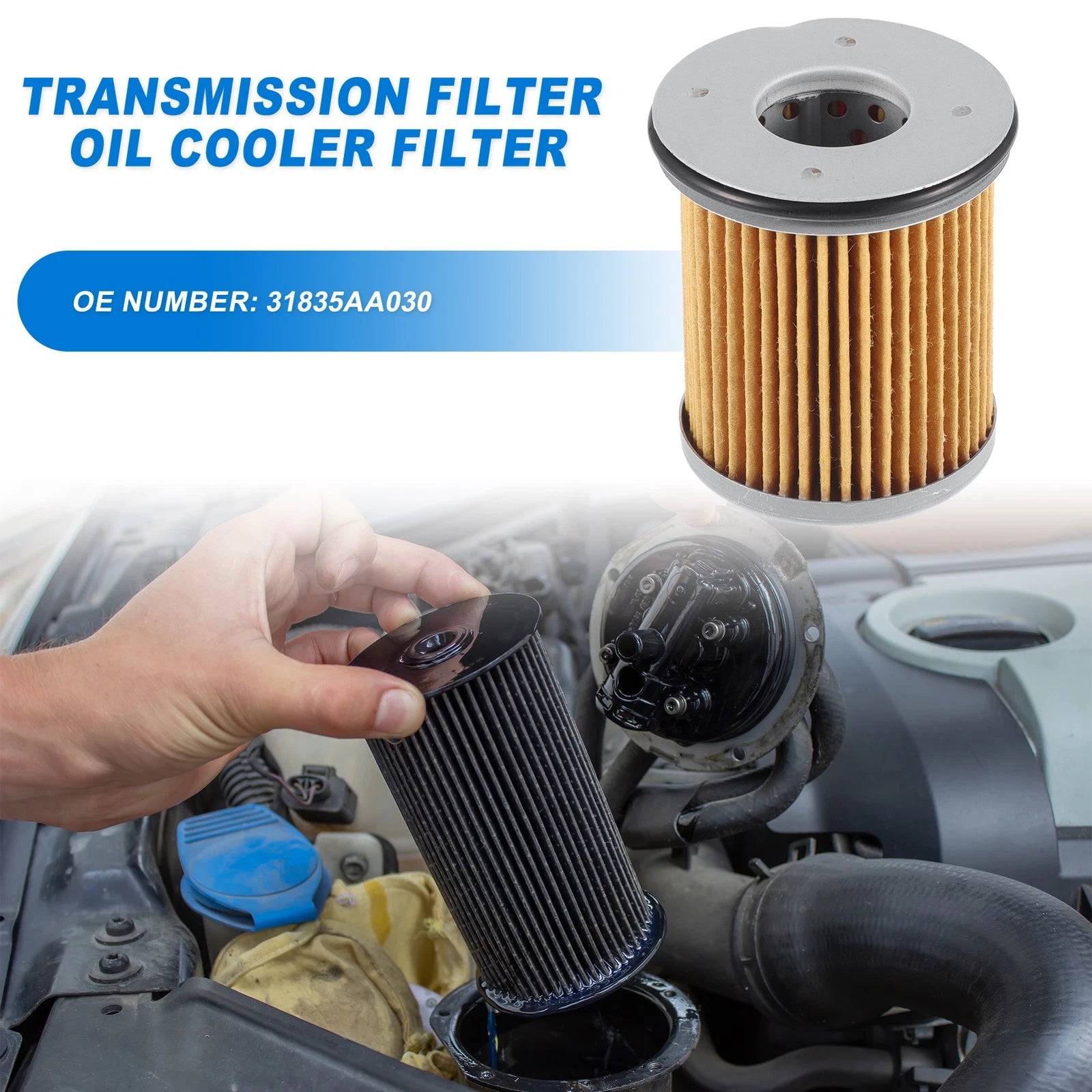 Set of 4EAT Automatic Transmission Oil Filter for Subaru Ascent (2019–2024) No. 31835AA030