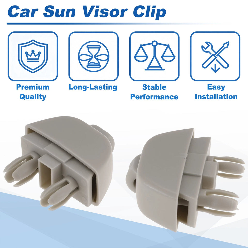 Sun Visor Clip for Audi A6 C6 A8 (2004–2011) 4F0857561/6RD857561