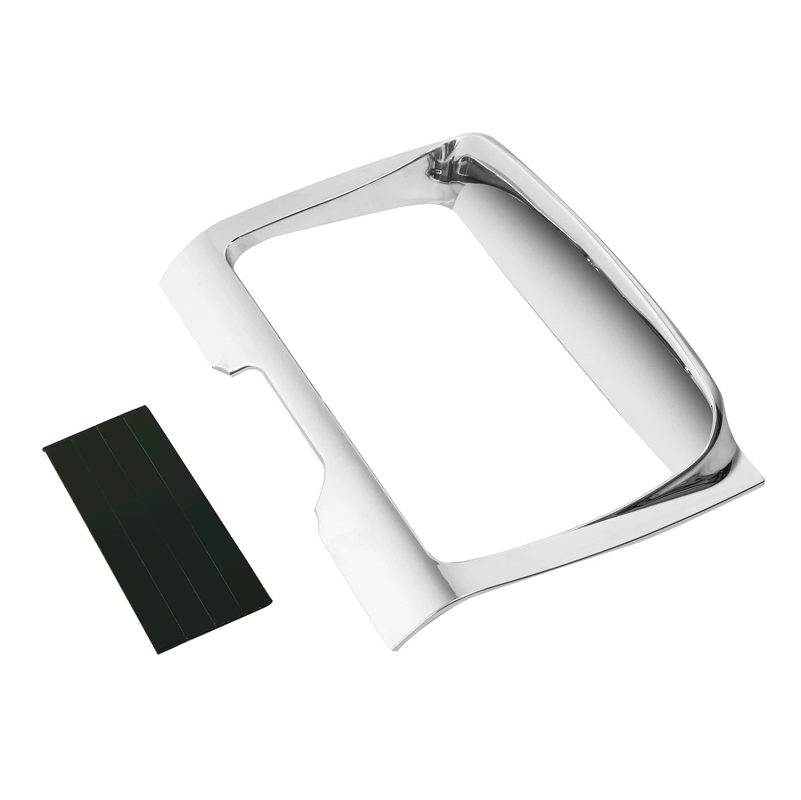 Chrome Deluxe Tri Line Stereo Trim Cover for Harley Touring FLH/T (2014–2024)