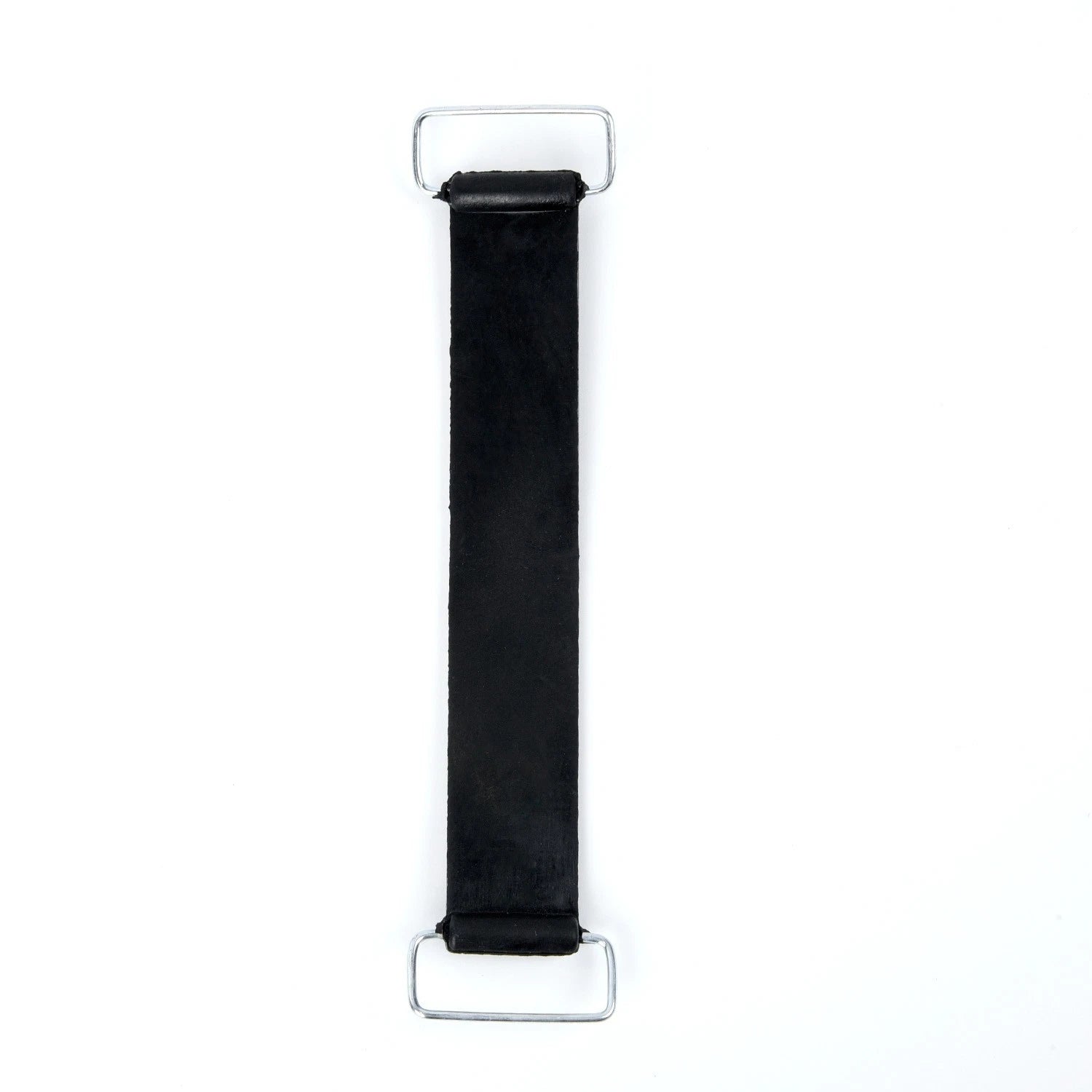 Black Rubber Strap for Motorcycle Battery Holder (18-23cm) 1pc