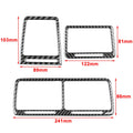 3 x Carbon Fiber Interior Air Vent Outlet Covers for Dodge Challenger (2008-2014)