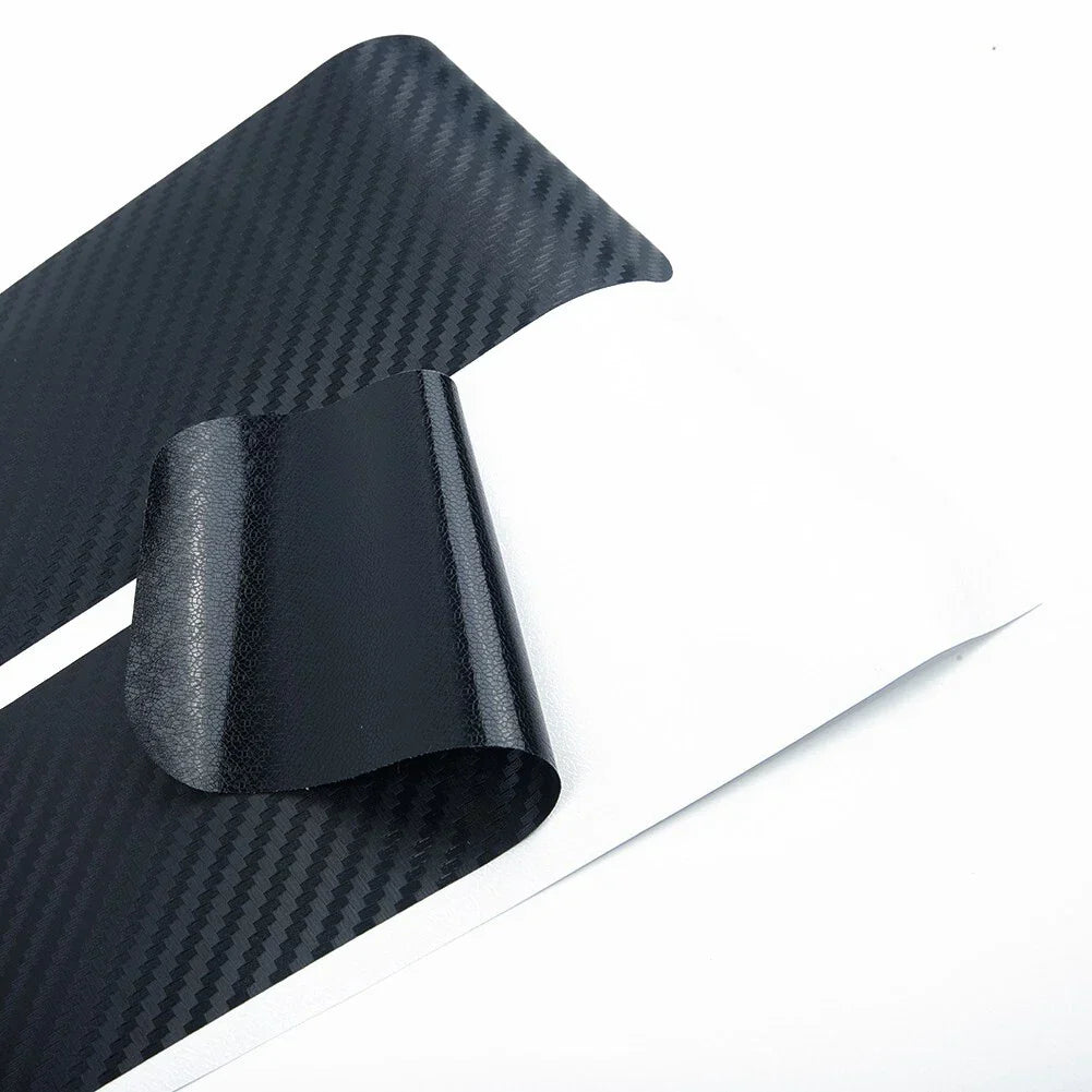 Door Sill Panel Protectors 4pcs Set Stickers for Car Fashion