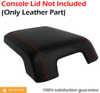 Leather Console Lid Armrest Cover for Ford F250 Super Duty (2011–2016)