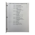 In-Line Diesel Engines Technicians Handbook for MerCruiser (1997)