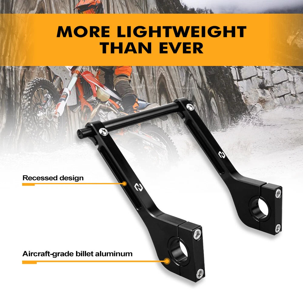 28/22mm Handlebar Extender Mount GPS Holder Bracket for KTM 690 Enduro (2008–2023)