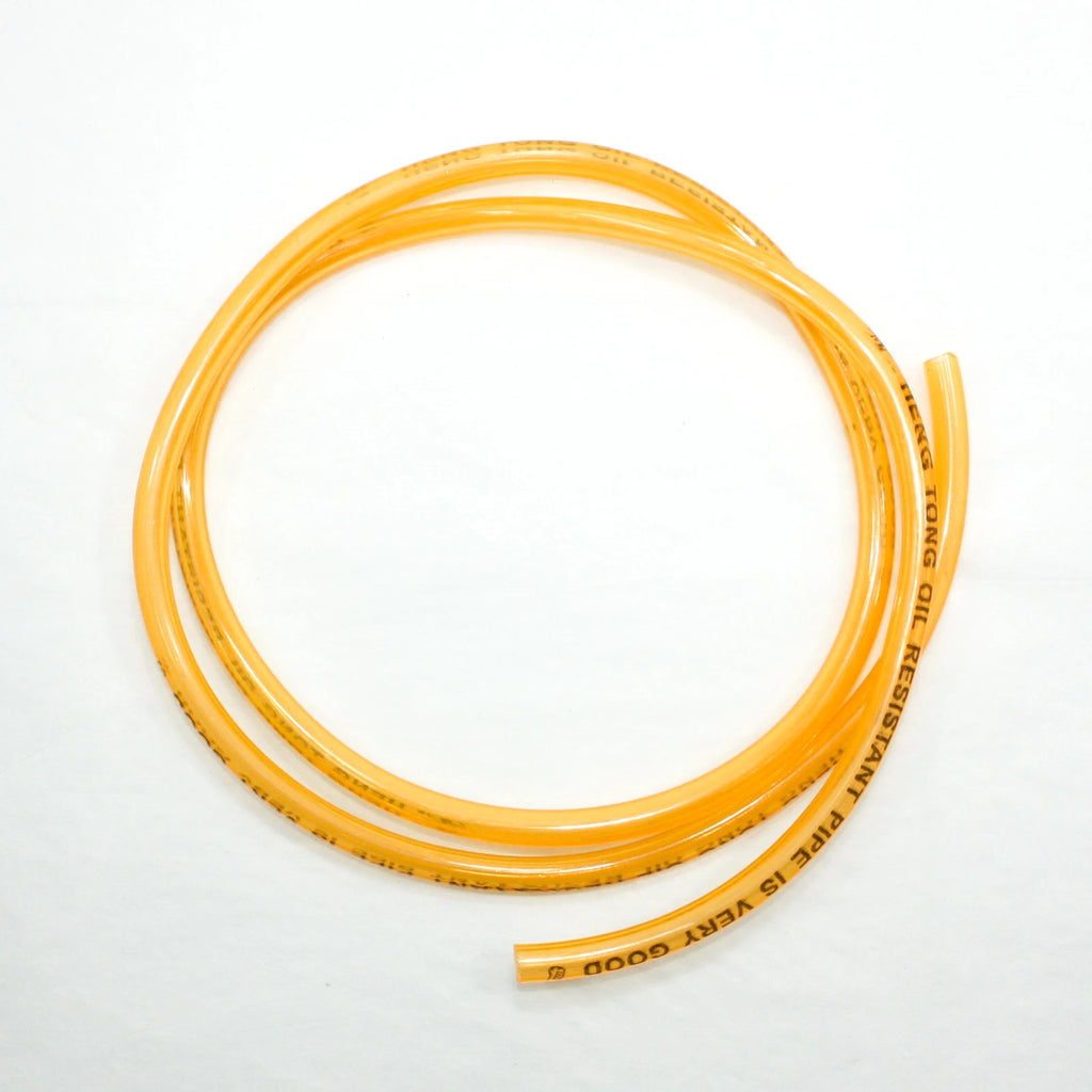 Clear Orange 5mm ID Fuel Line Hose for ATV Buggy (3 Meters)