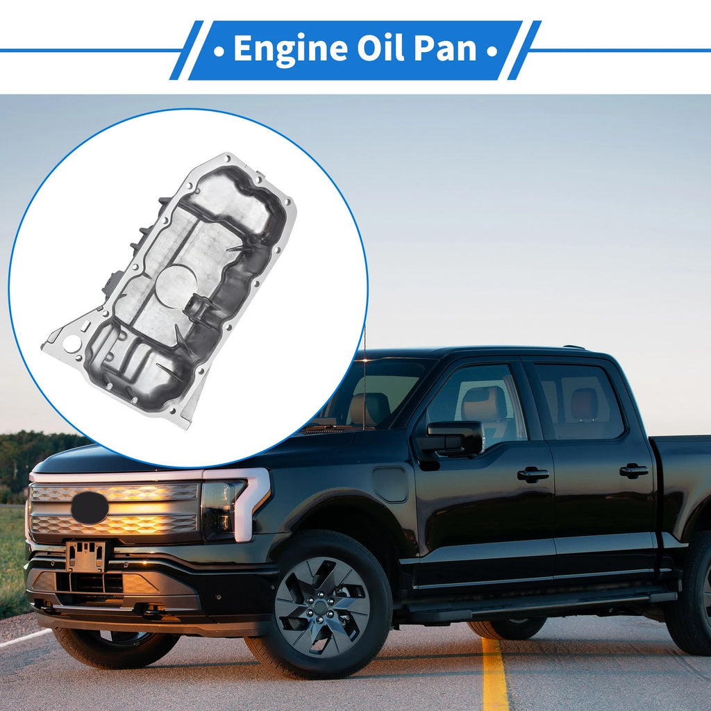 1 Pc Engine Oil Pan for Ford Escape (2013–2018) DS7G6675EA Aluminum Silver