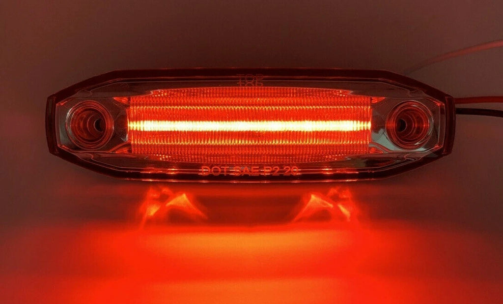 Red LED Side Marker Clearance Light for Toyota Hilux (2005–2015)