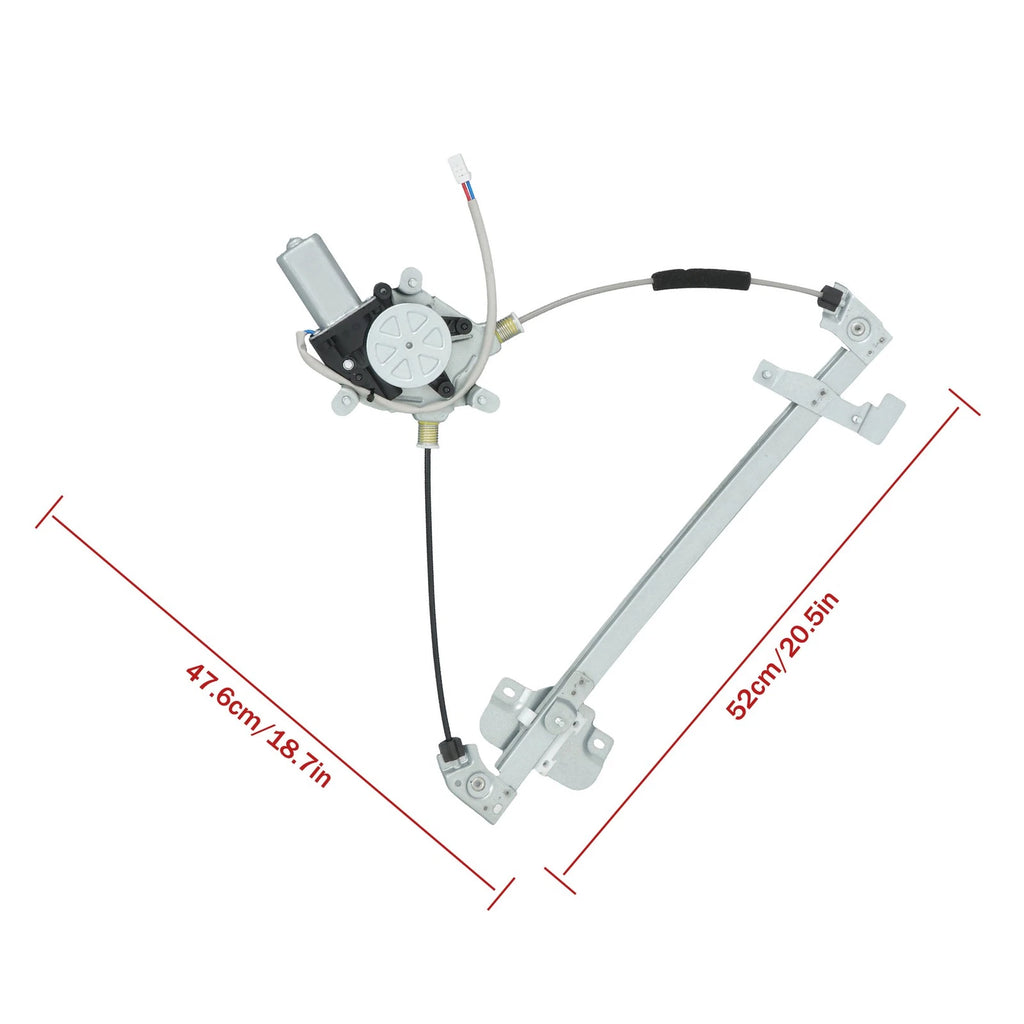 Window Regulator with Motor for Mazda Protege (1999-2003) Front Right