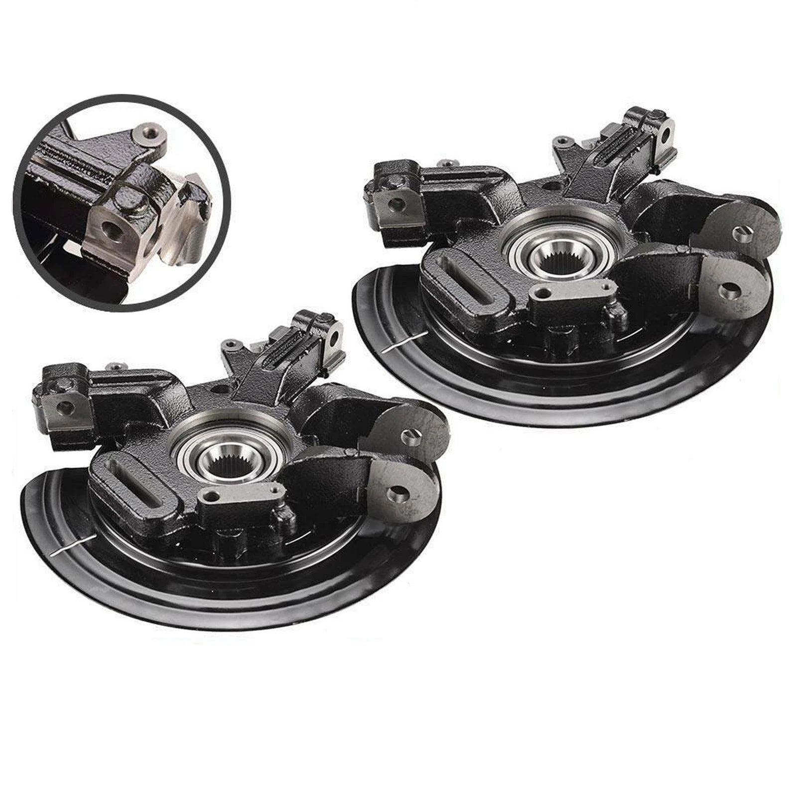 Wheel Hub Steering Knuckle Assembly Set for Explorer Mountaineer (2002–2010)