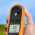 Pocket Anemometer for Comfortable Grip and Easy Operation