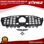 Front Bumper GTR Grille for Mercedes Benz CLA Class (2020–2024)