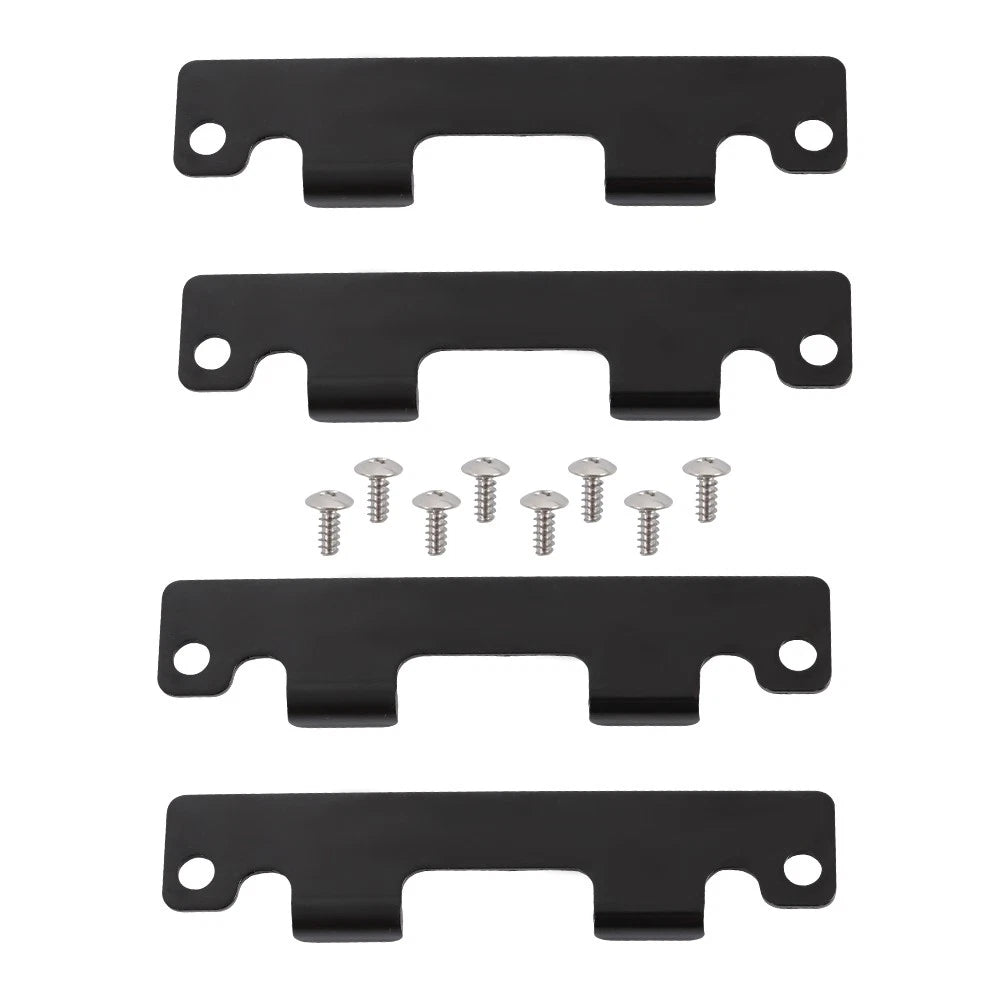 Tailgate Hinge Plates and Screws for Yamaha Rhino YXR 450 660 700 (2004–2018)
