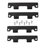 Tailgate Hinge Plates and Screws for Yamaha Rhino YXR 450 660 700 (2004–2018)