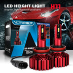 2X H11 H8 H9 LED Headlight Bulbs 60W 10000LM 6000K for Car Lamp
