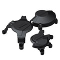 Black Motorcycle Engine Cover Protector Set for Honda CBR600RR (07-24)